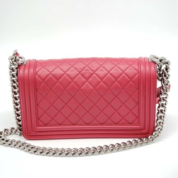 CHANEL Boy Leather Shoulder Bag 2550-082825 - Picture 3 of 16